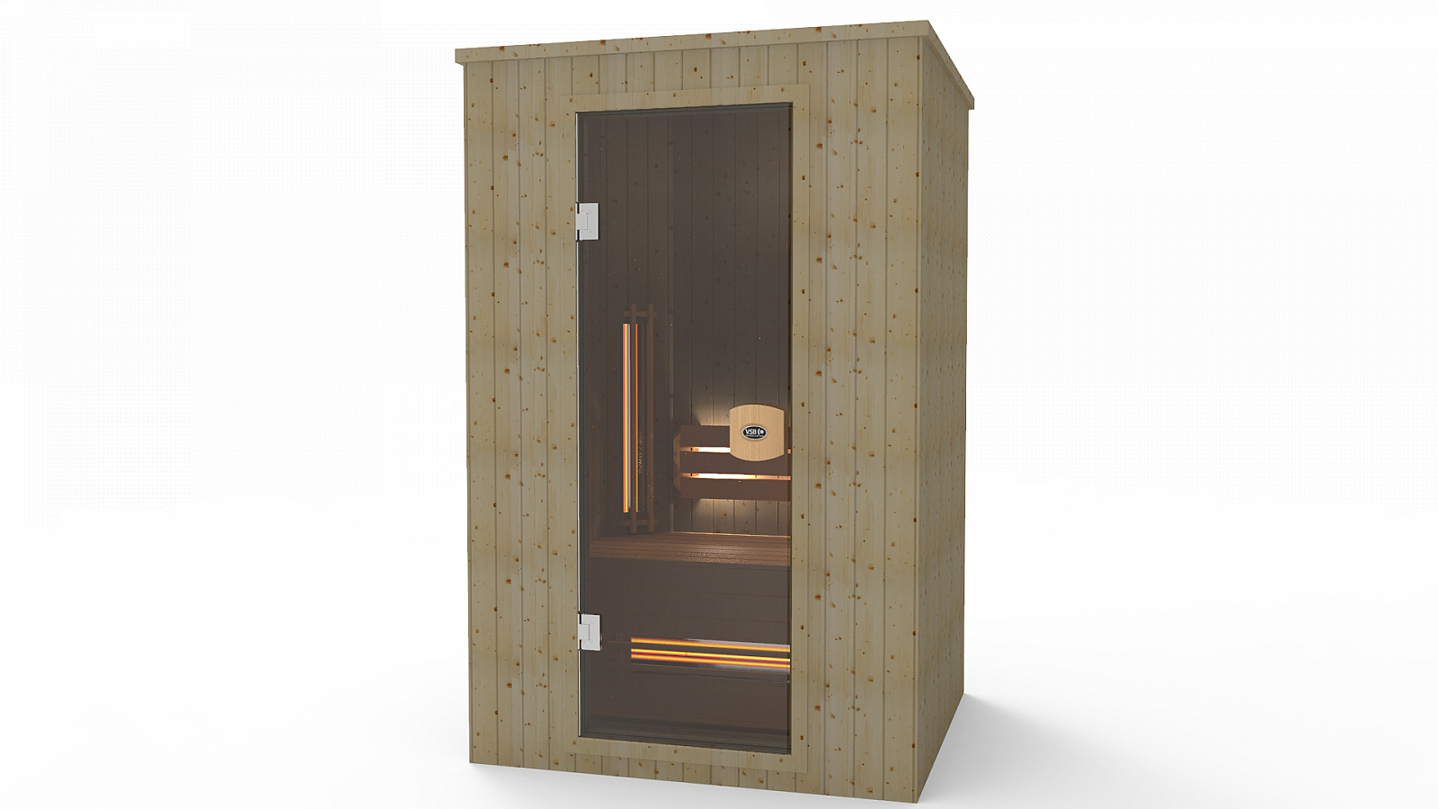 130x120 - Cabine Infrarouge Direct Heat Standard