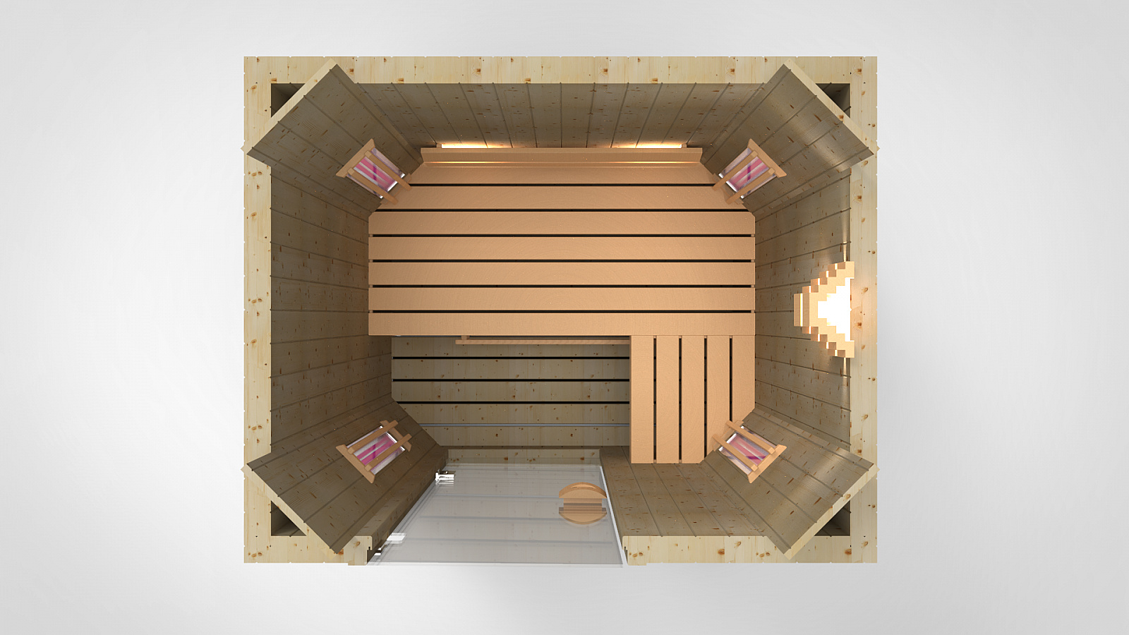 150x120 - Cabine Infrarouge Direct Heat Standard