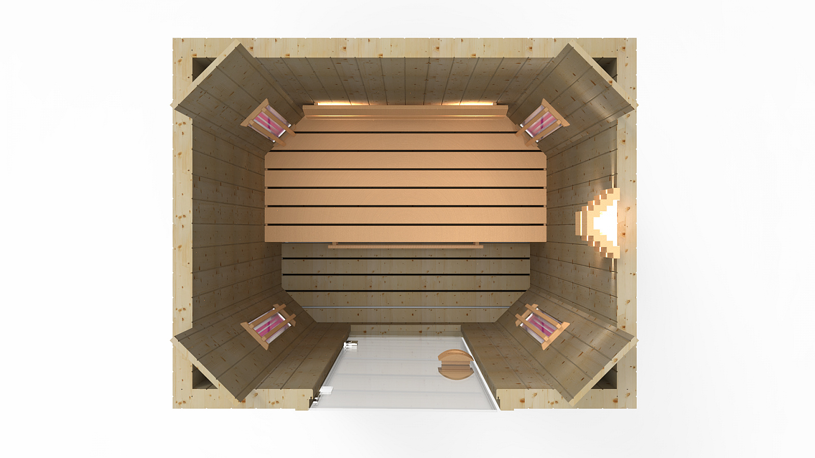 150x120 - Cabine Infrarouge Direct Heat Standard