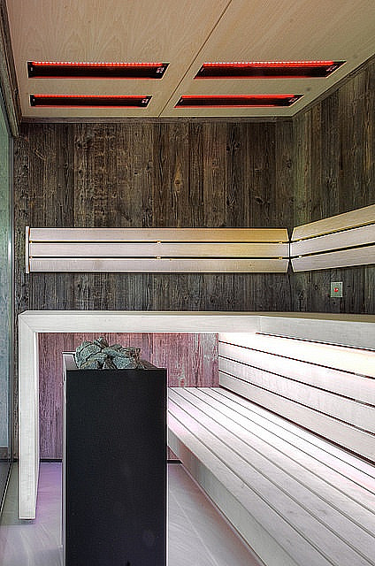 combiné sauna / cabine infrarouge 