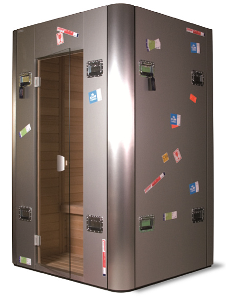 Cabine Infrarouge Direct Heat Humeur et Bois 145 X 120