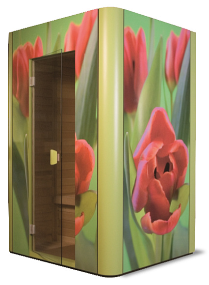 Cabine Infrarouge Direct Heat Humeur et Bois 145 X 120
