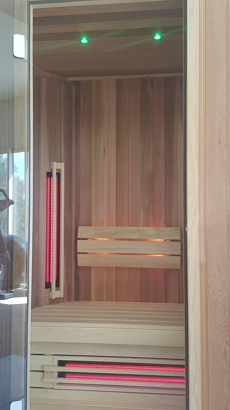 Nos installations standards de cabines infrarouge Direct Heat
