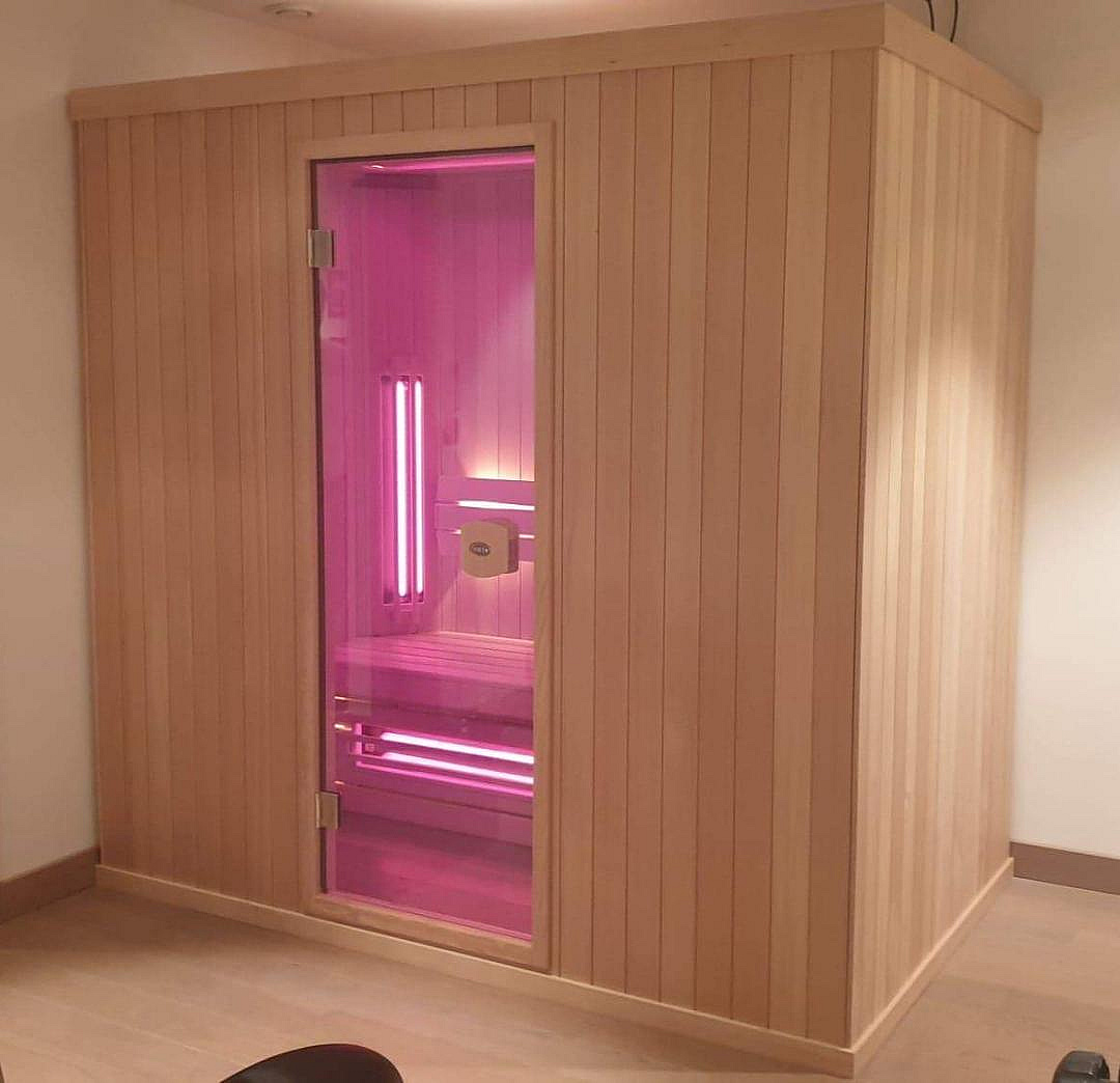 Nos installations standards de cabines infrarouge Direct Heat