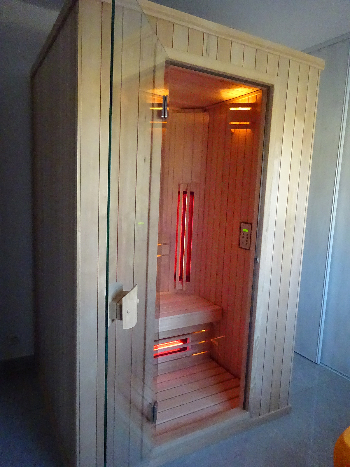 Nos installations standards de cabines infrarouge Direct Heat