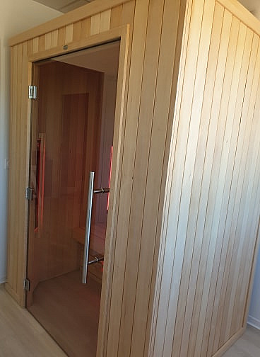 Nos installations standards de cabines infrarouge Direct Heat