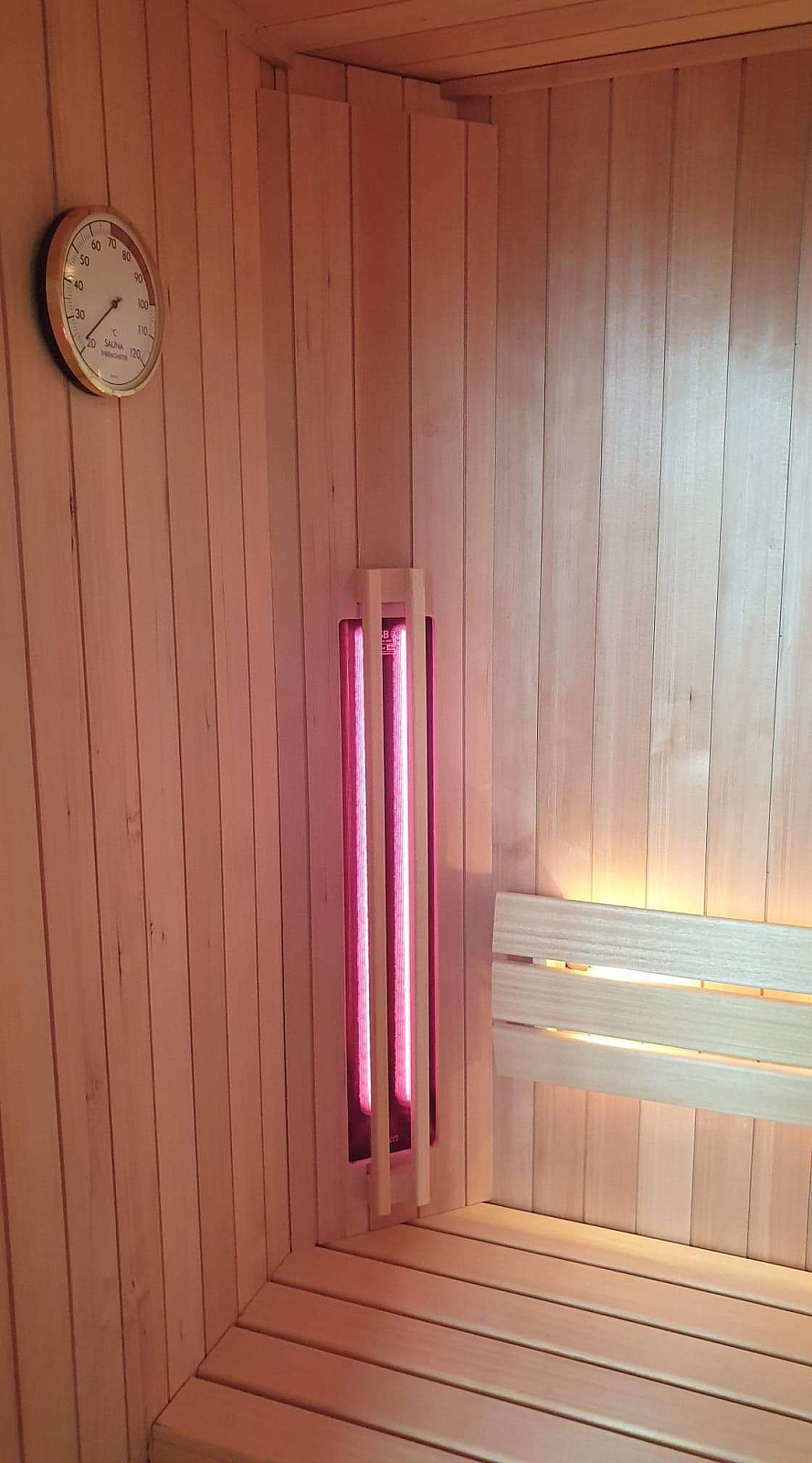 Nos installations standards de cabines infrarouge Direct Heat