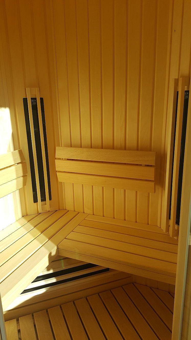Nos installations standards de cabines infrarouge Direct Heat
