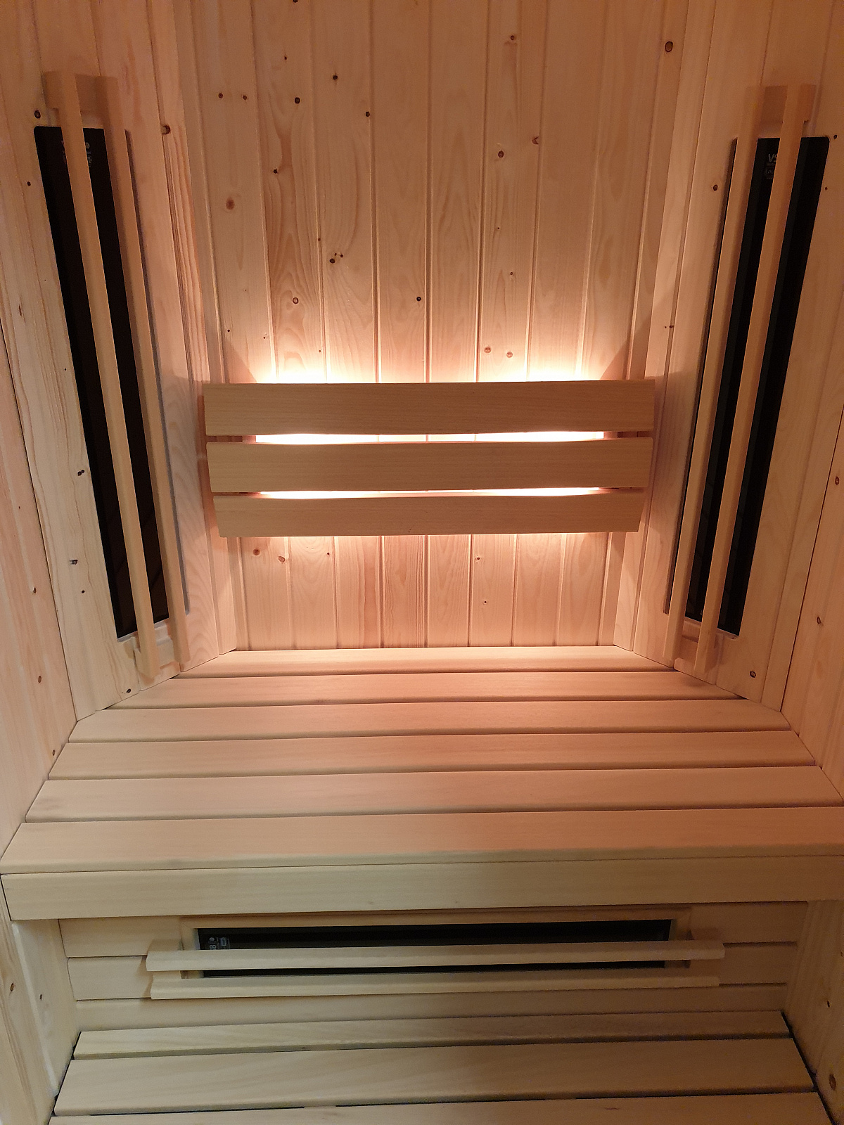Nos installations standards de cabines infrarouge Direct Heat