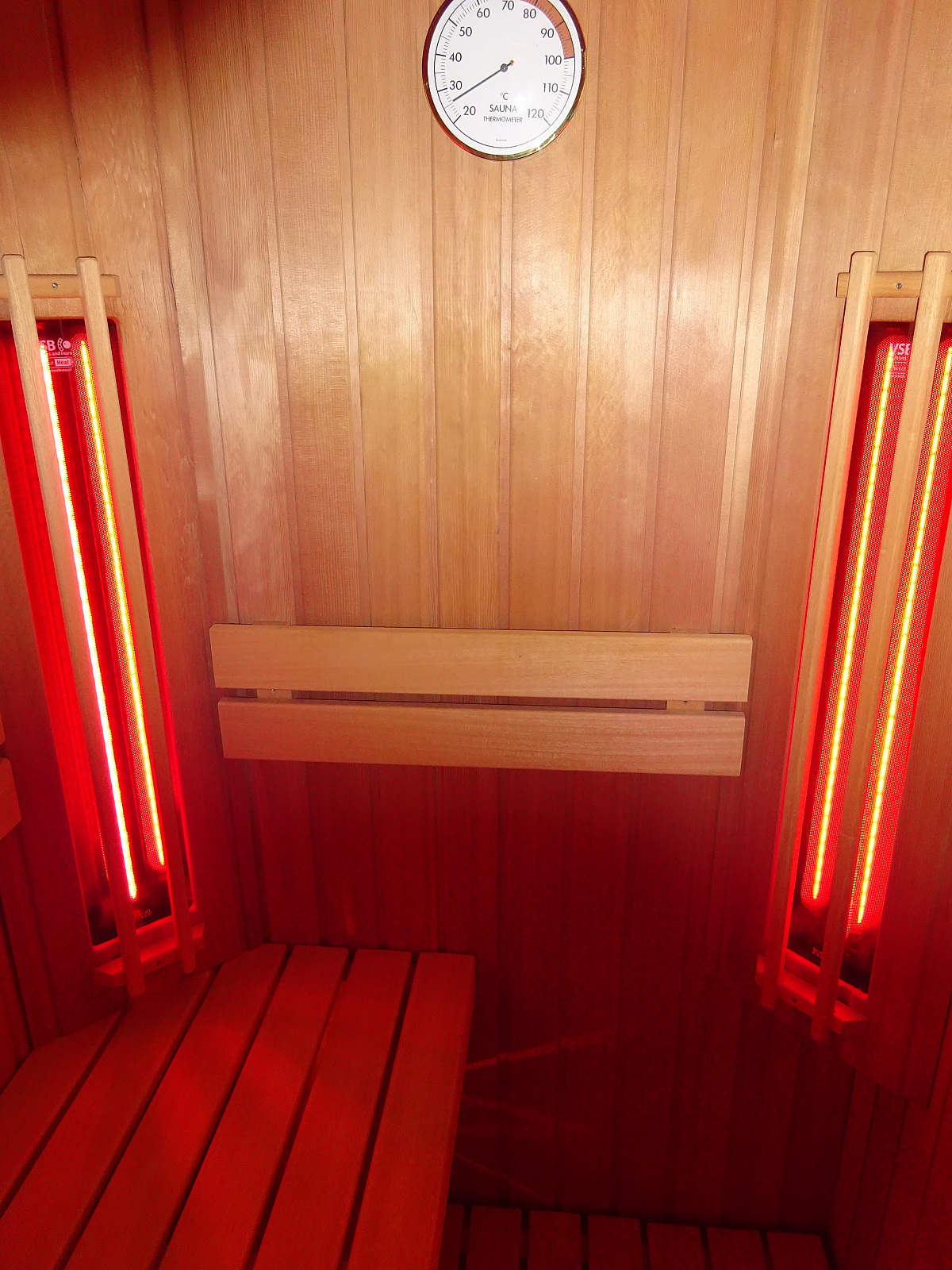 Nos installations standards de cabines infrarouge Direct Heat