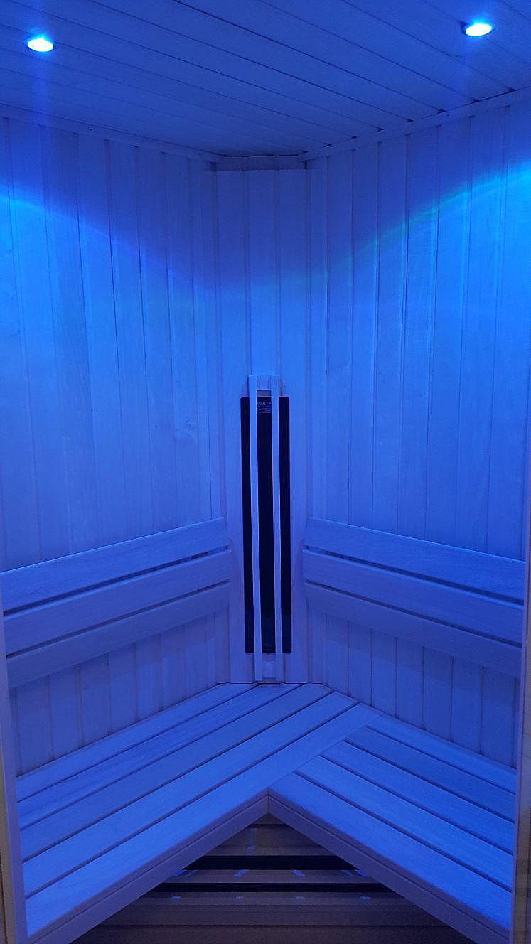 Nos installations standards de cabines infrarouge Direct Heat