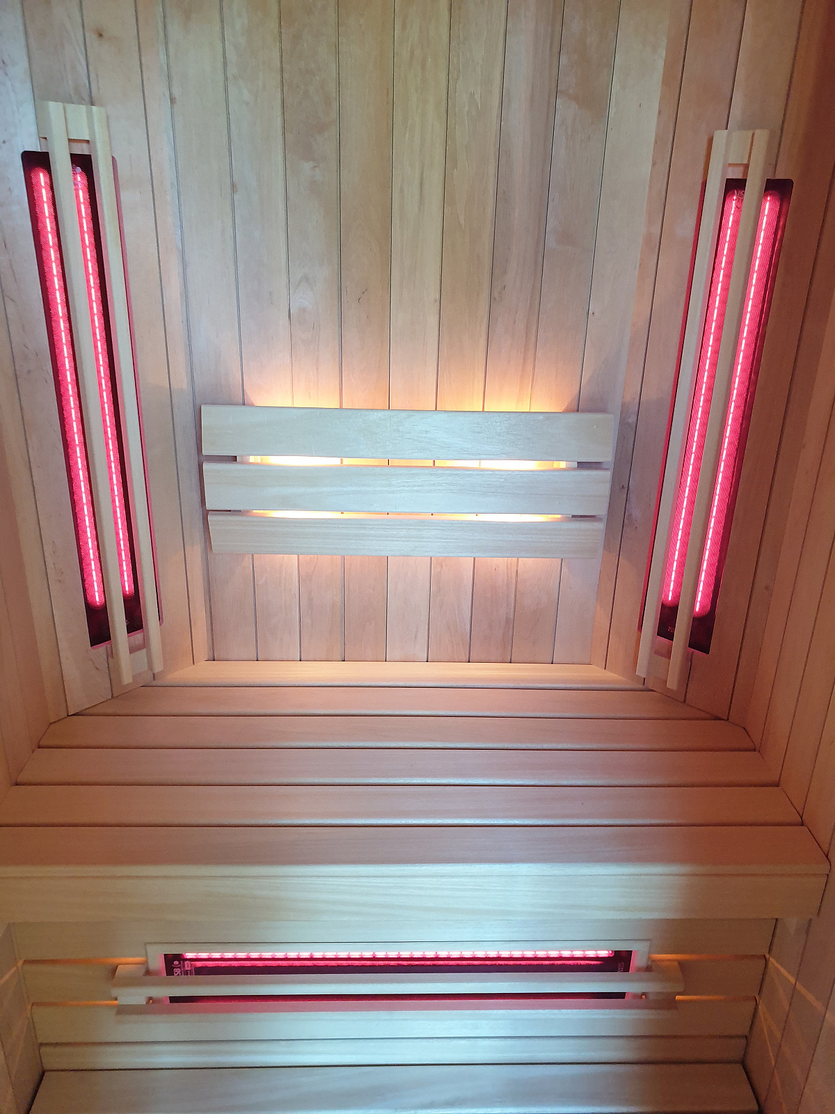 Nos installations standards de cabines infrarouge Direct Heat
