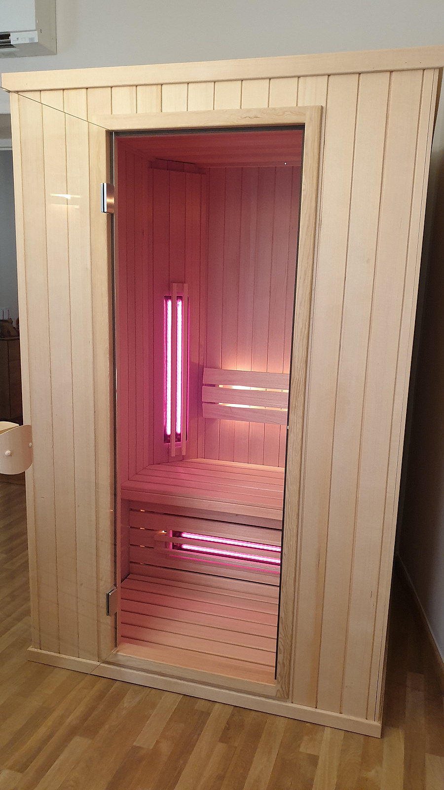 Nos installations standards de cabines infrarouge Direct Heat