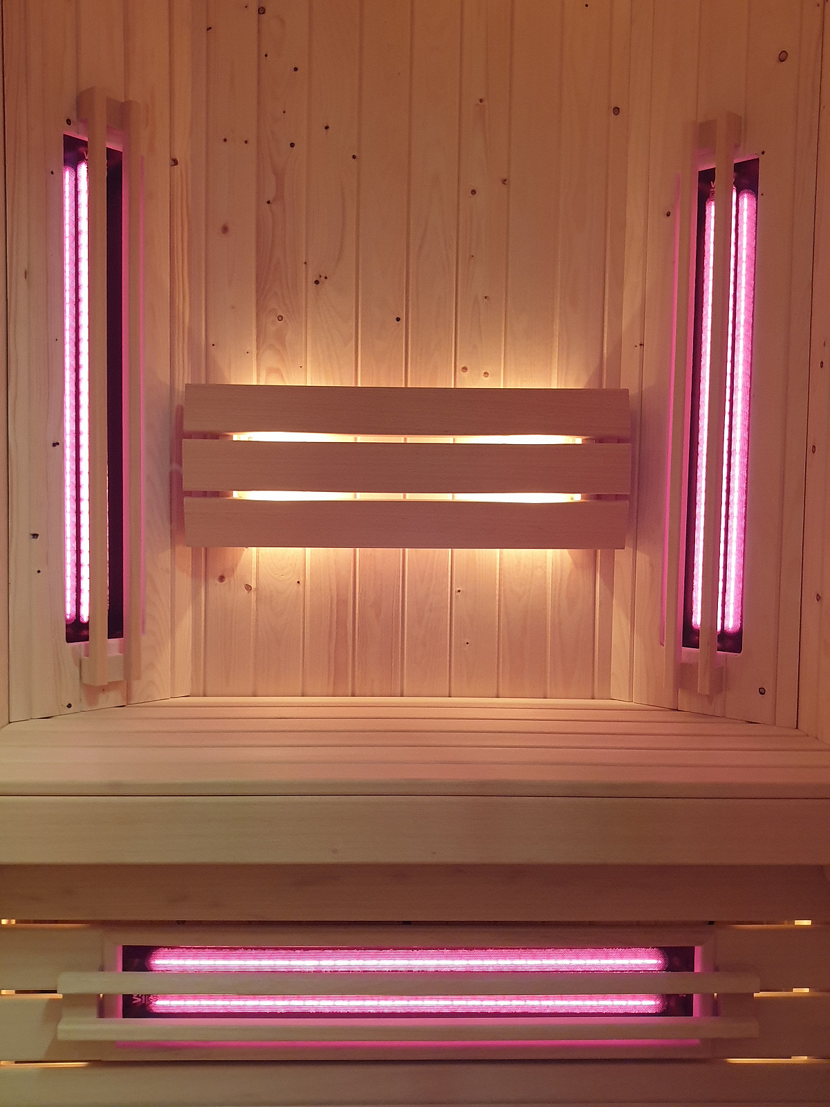 Nos installations standards de cabines infrarouge Direct Heat