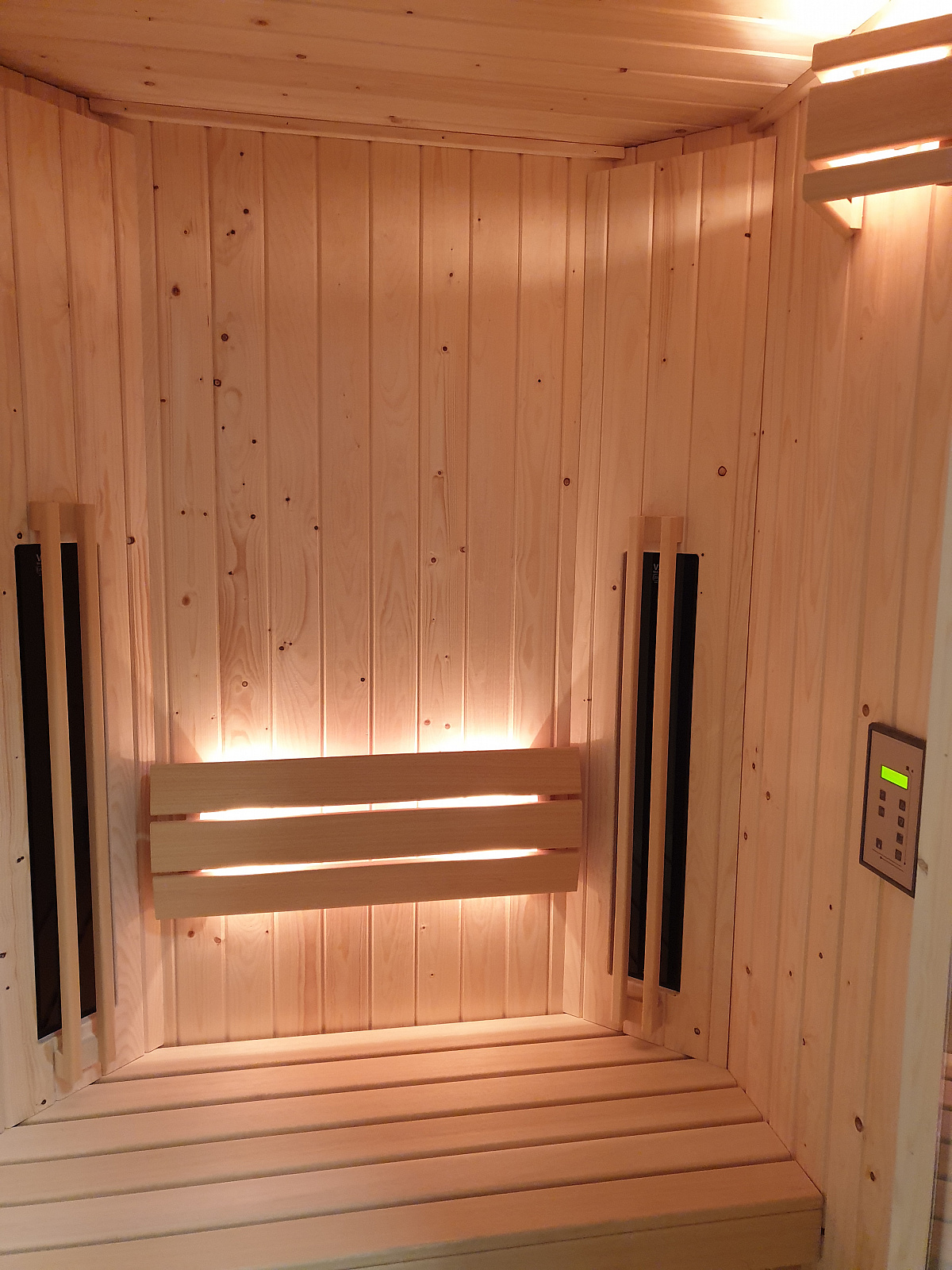Nos installations standards de cabines infrarouge Direct Heat