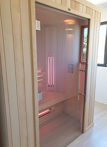 Nos installations standards de cabines infrarouge Direct Heat