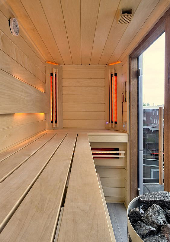 combiné sauna / cabine infrarouge 