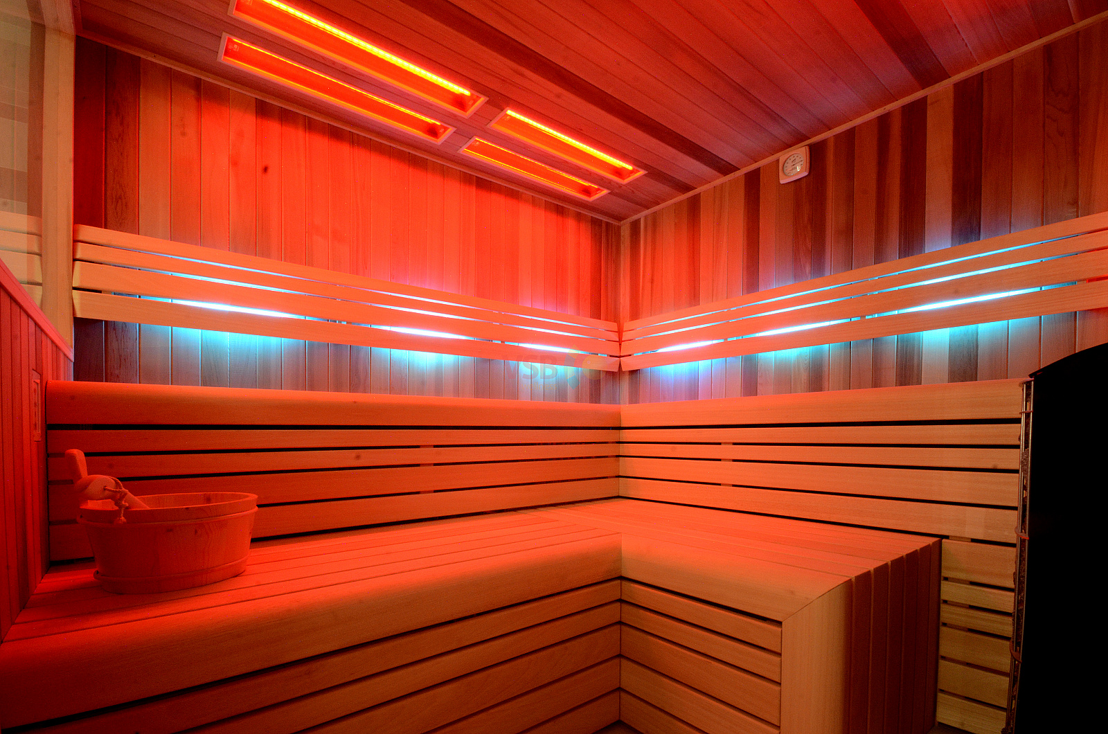 combiné sauna / cabine infrarouge 