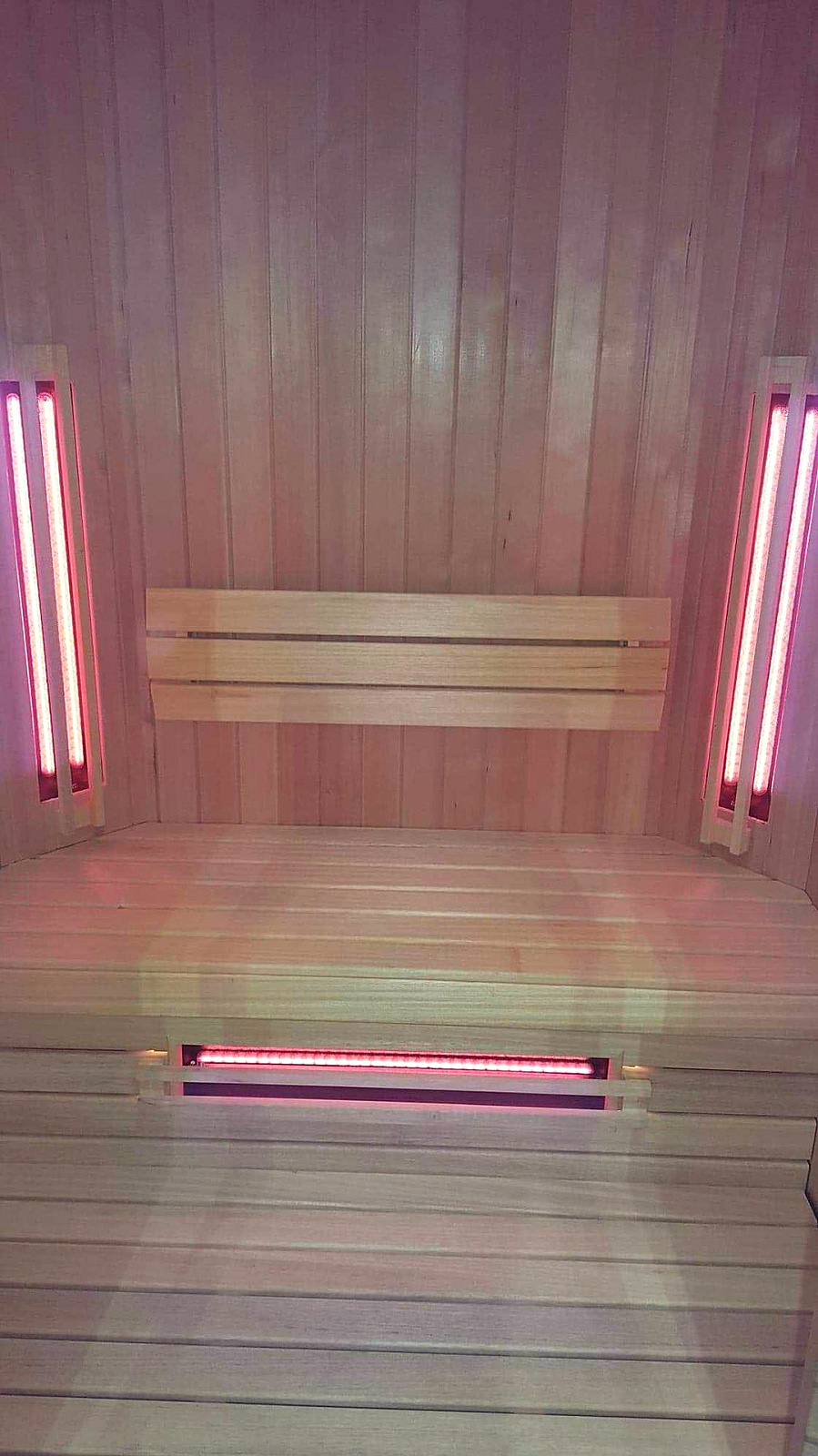 Nos installations standards de cabines infrarouge Direct Heat