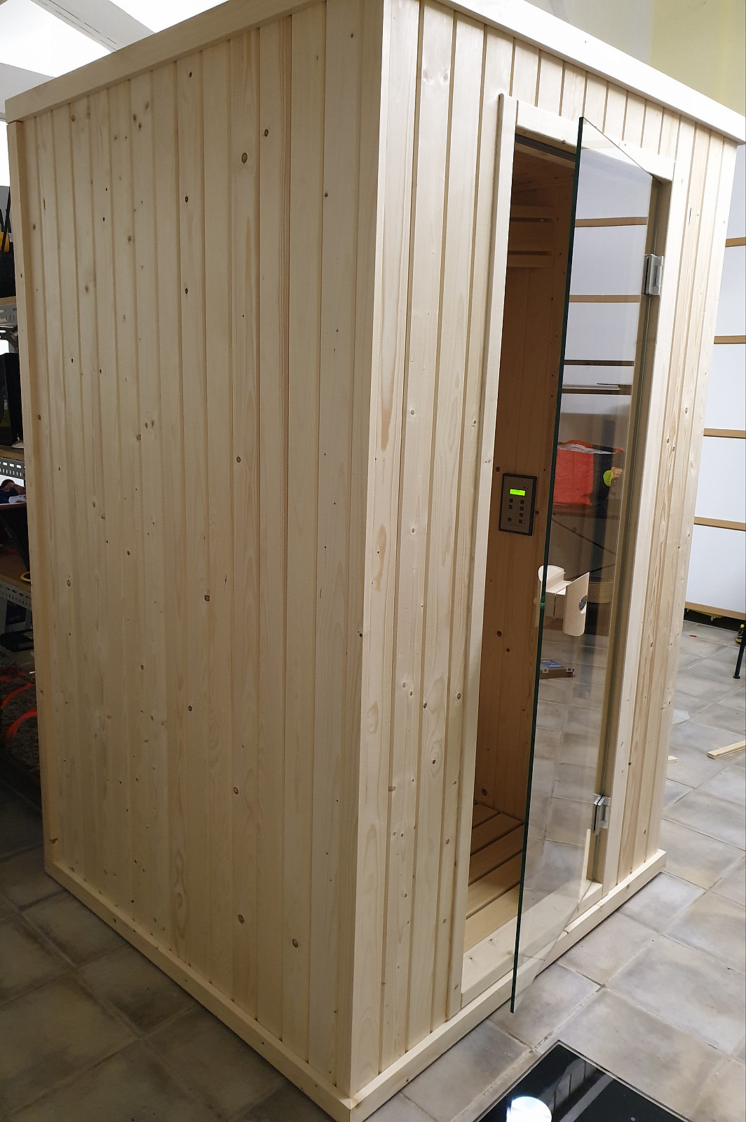 Nos installations standards de cabines infrarouge Direct Heat