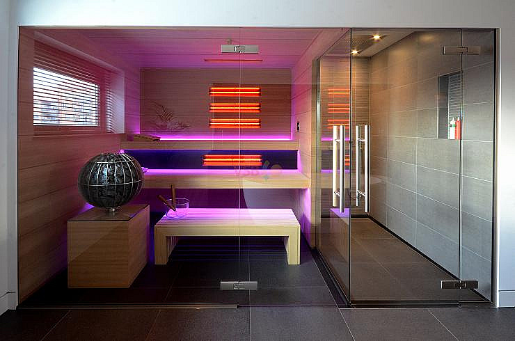 combiné sauna / cabine infrarouge 
